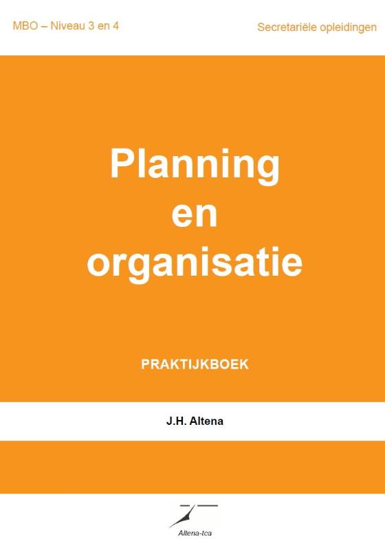 Omslag van Planning en organisatie