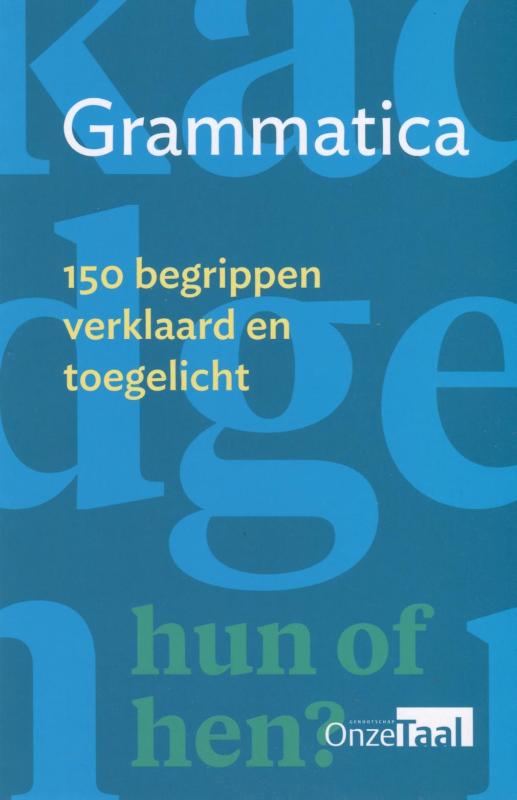 Omslag van Grammatica
