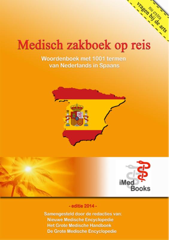 Omslag van 1.001 medische termen, vragen en uitleg van Nederlands in het Spaans