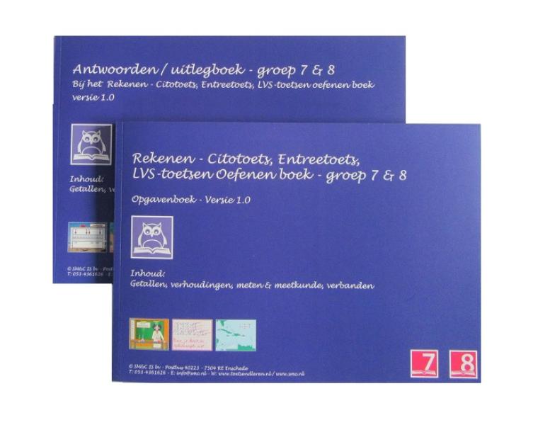 Omslag van Opgaven en antwoorden/uitlegboek