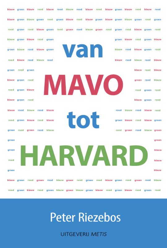 Omslag van Van mavo tot Harvard