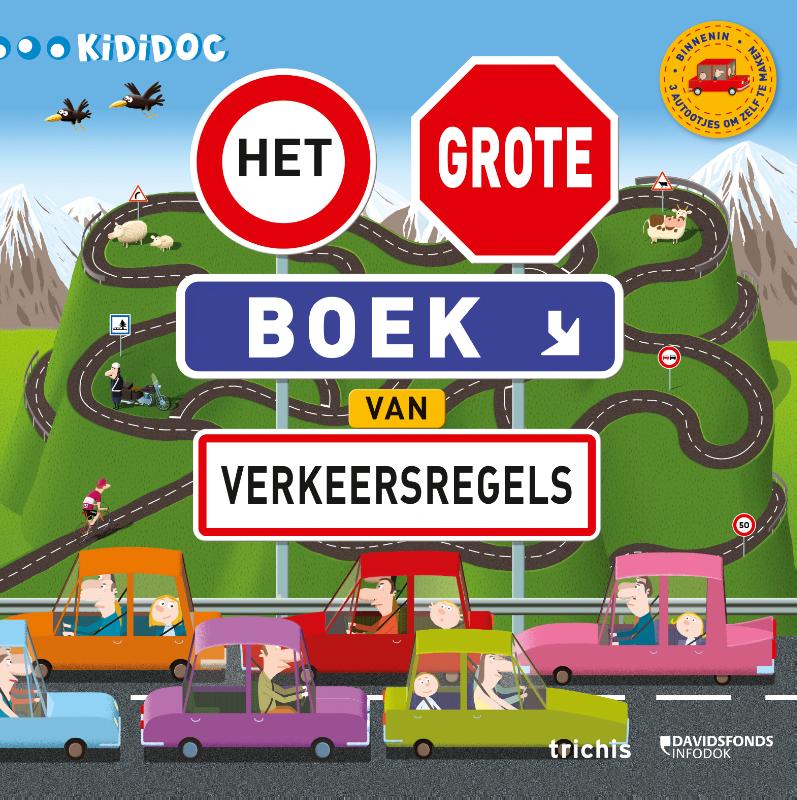 Omslag van HET GROTE BOEK VAN VERKEERSREGELS (KIDIDOC)