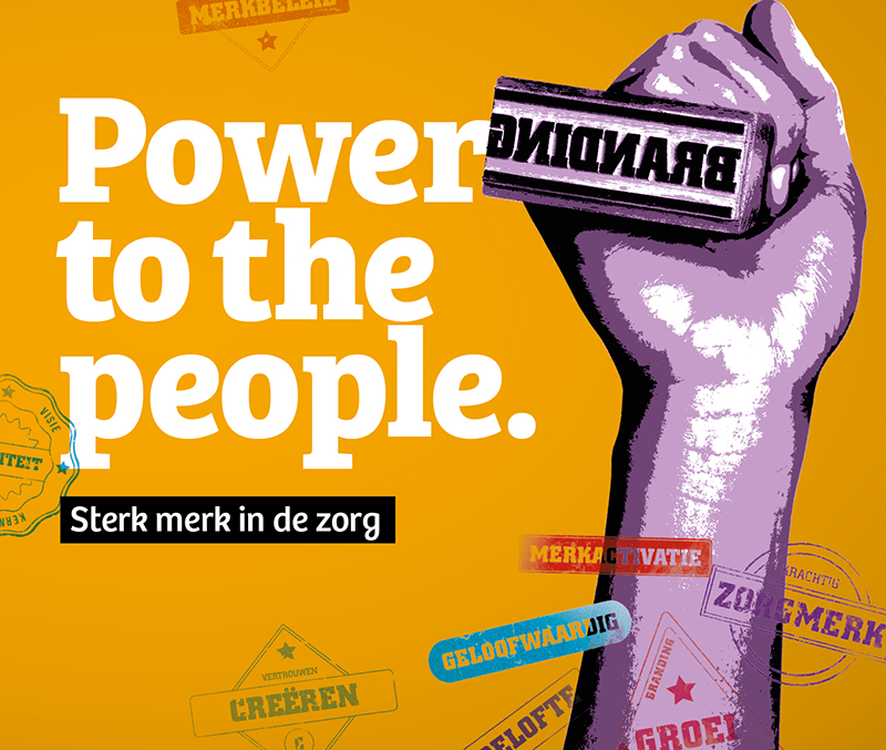 Omslag van Sterk merk in de zorg