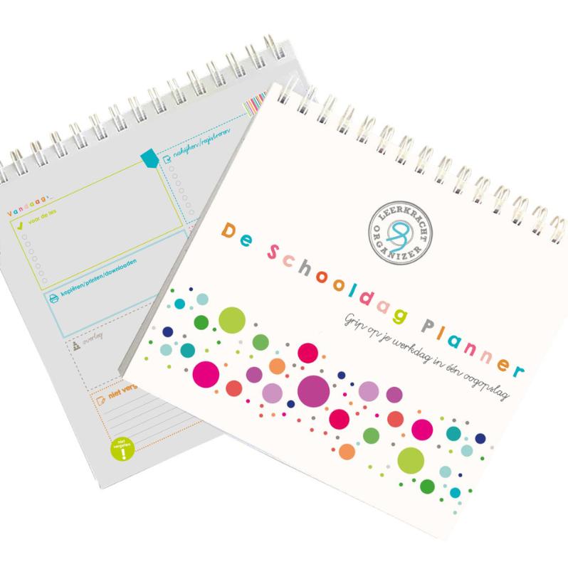 Omslag van De schooldag planner