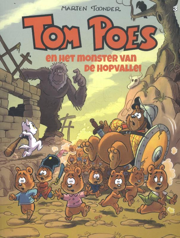 Omslag van Tom Poes en het monster van de Hopvallei