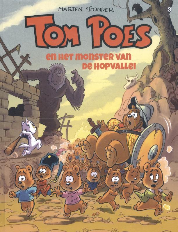 Omslag van Tom Poes en het monster van de Hopvallei