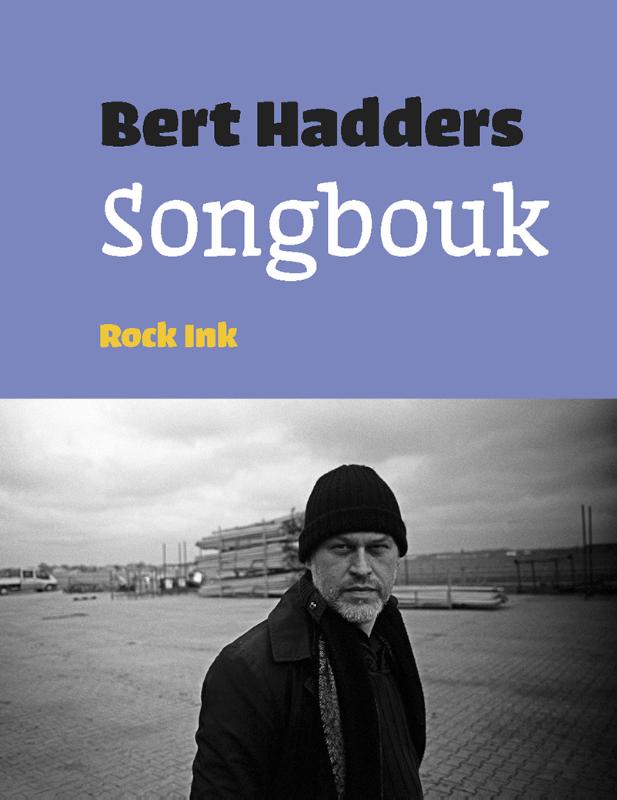 Omslag van Bert Hadders Songbouk