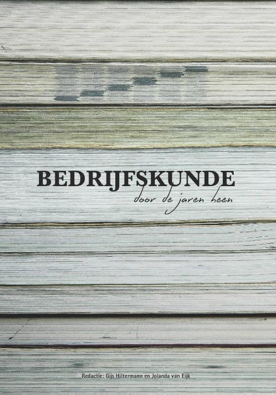 Omslag van Bedrijfskunde door de jaren heen