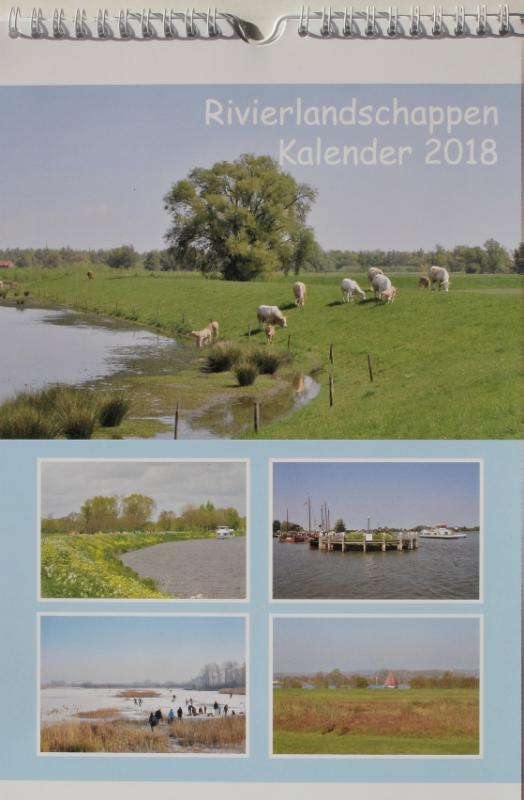 Omslag van Rivierlandschappen kalender 2018