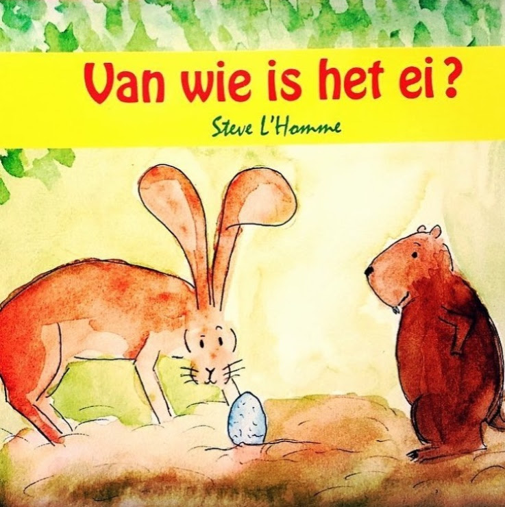 Omslag van Van wie is het ei?