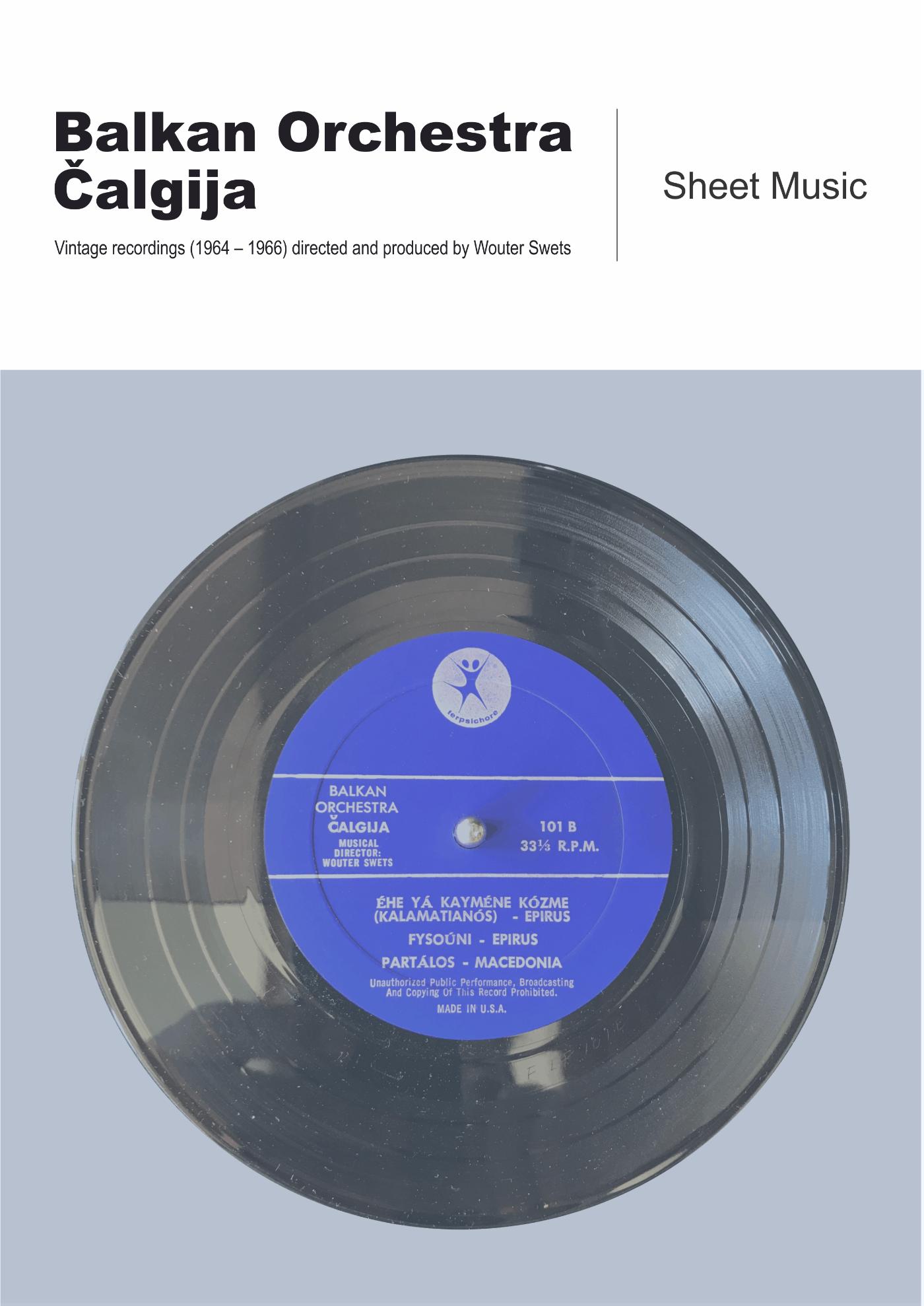 Omslag van Balkan Orchestra Čalgija
