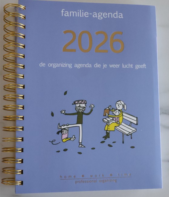 Omslag van Homeworktime familie-agenda 2026