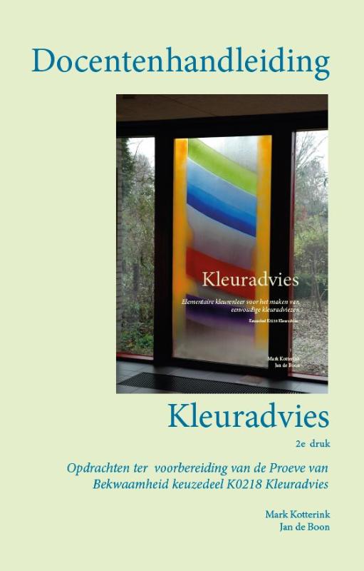 Omslag van Docentenhandleiding kleuradvies