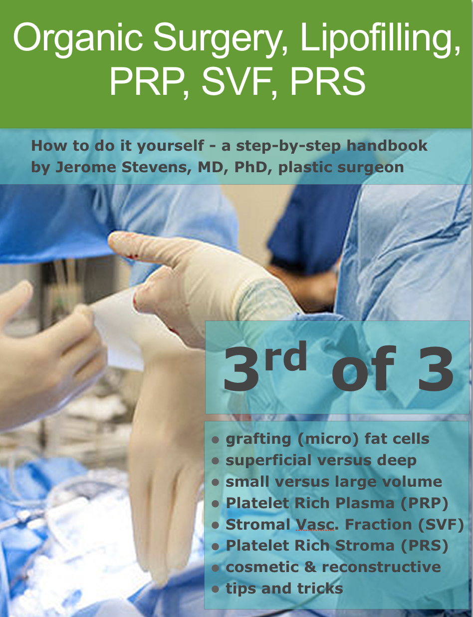 Omslag van Organic Surgery, Lipofilling, PRP, SVF, PRS