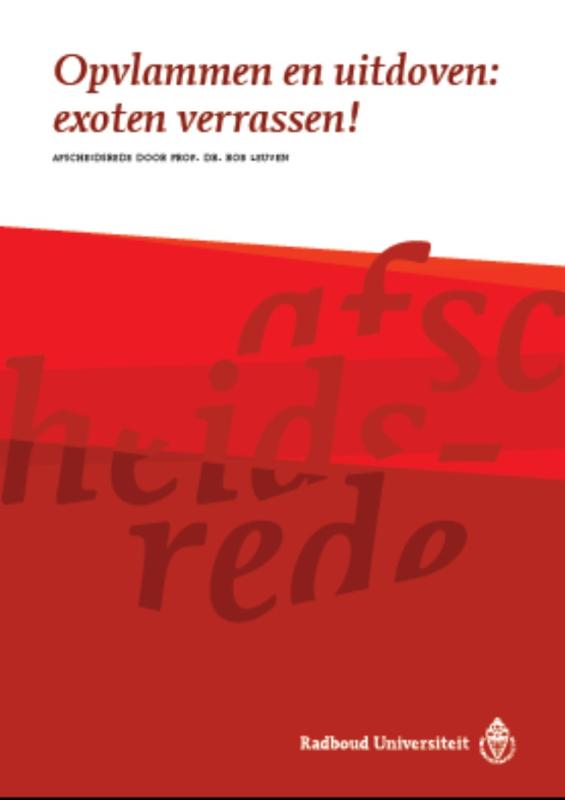 Omslag van Opvlammen en uitdoven: Exoten verrassen!