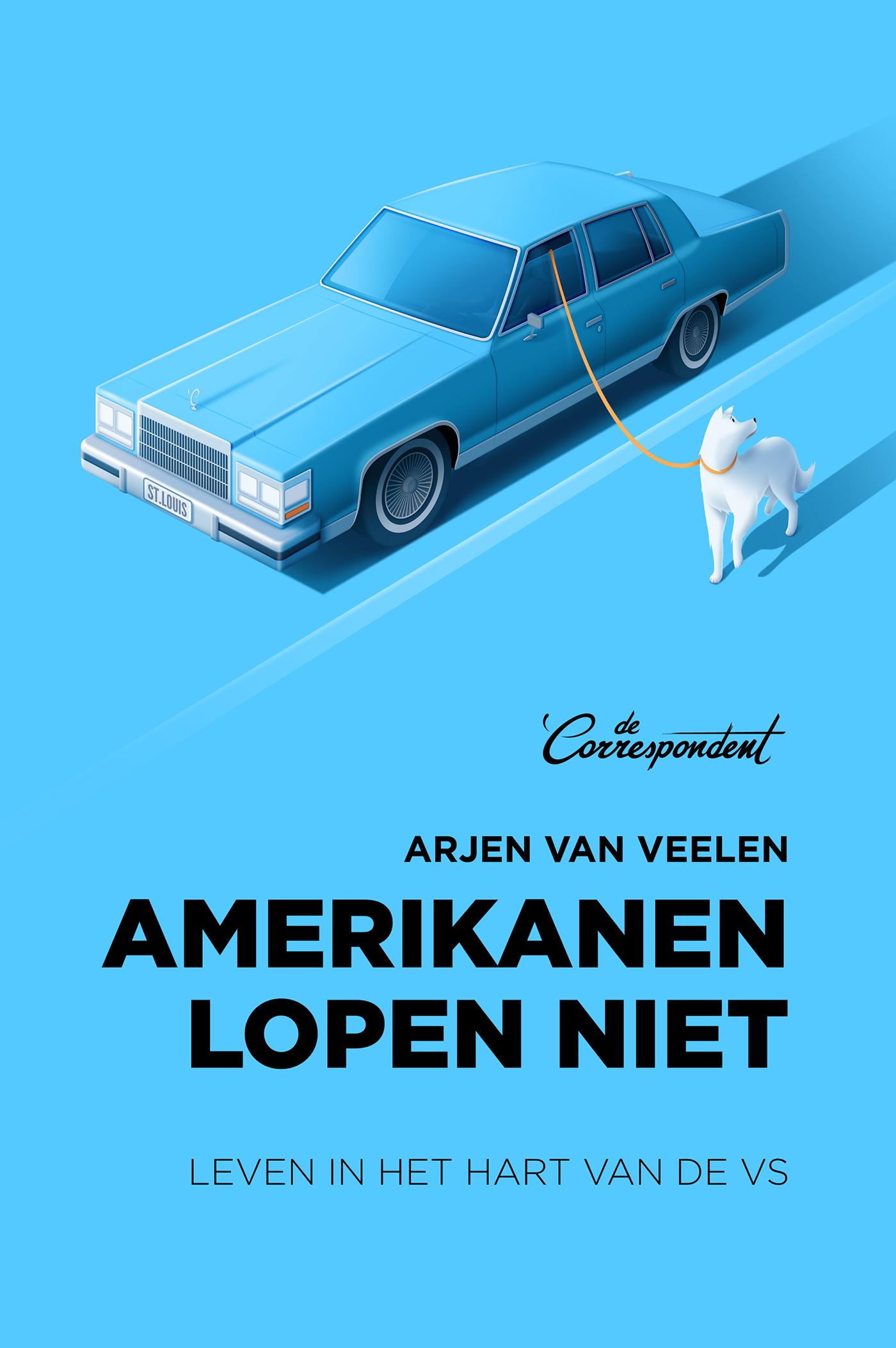 Omslag van Amerikanen lopen niet