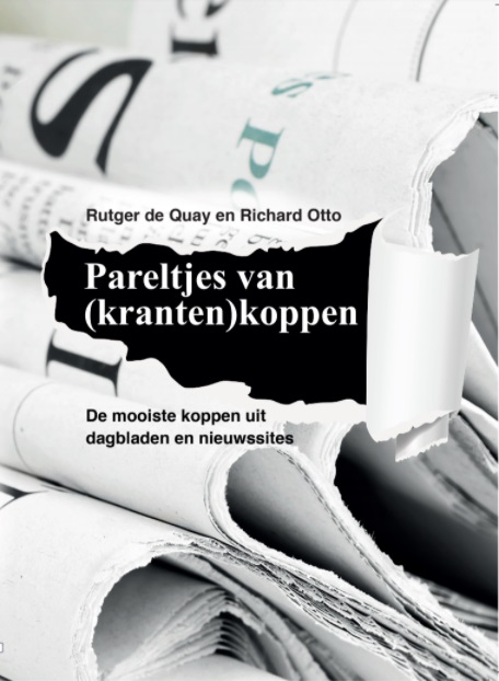 Omslag van Pareltjes van (kranten)koppen