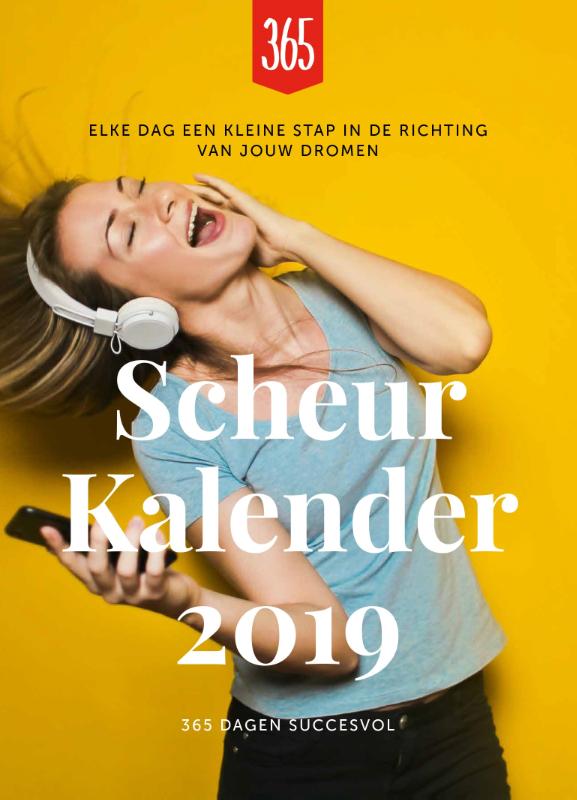 Omslag van 365 dagen succesvol scheurkalender 2019