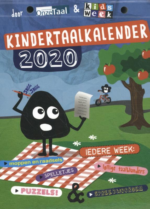 Omslag van Kindertaalkalender 2020