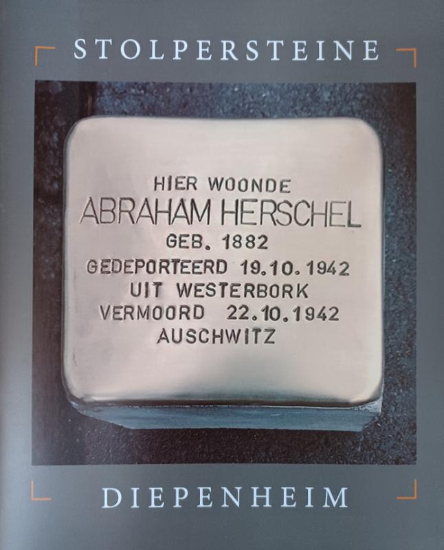Omslag van Stolpersteine Diepenheim