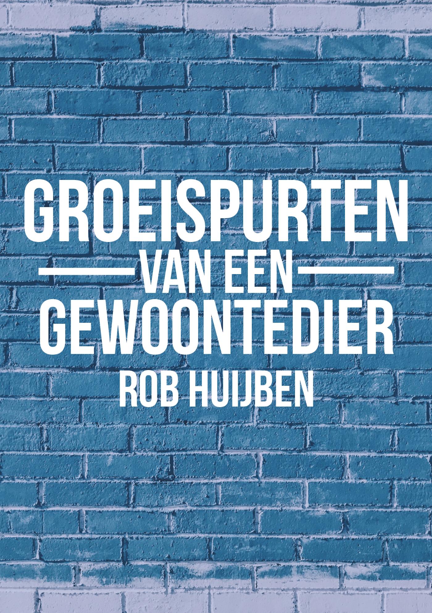 Omslag van Groeispurten van een gewoontedier