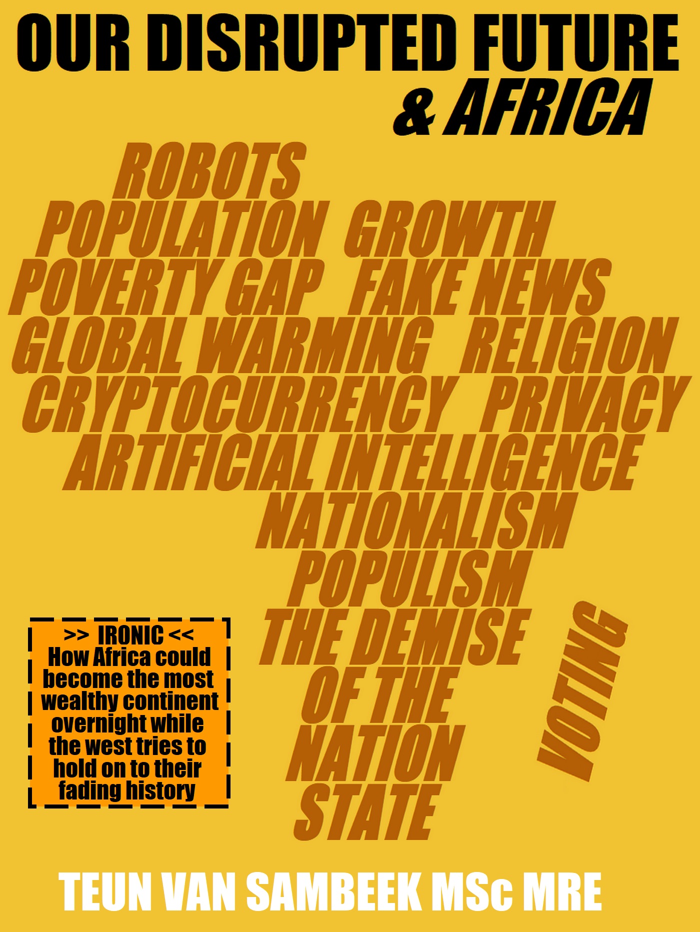 Omslag van Our Disrupted Future & Africa
