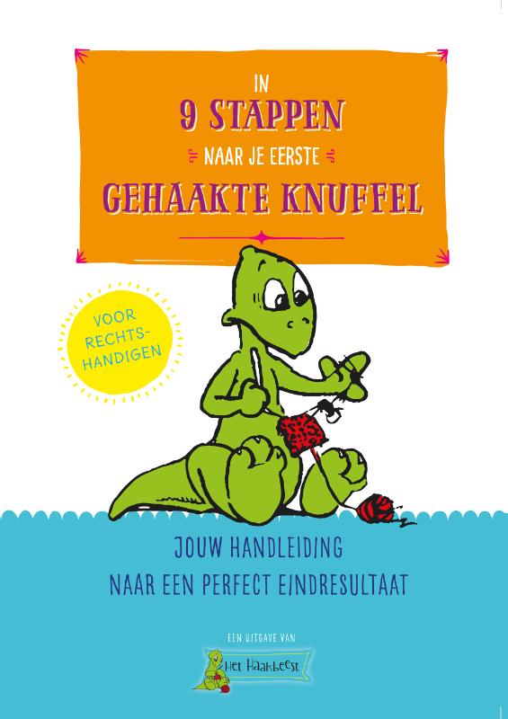 Omslag van In 9 stappen naar je eerste gehaakte knuffel - voor rechtshandigen