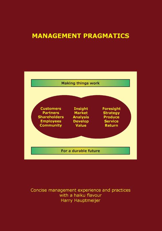 Omslag van Management Pragmatics