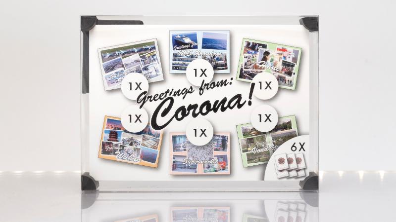 Omslag van Greetings from Corona