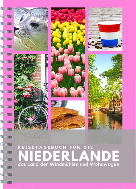 Omslag van Reisetagebuch für Die Niederlande
