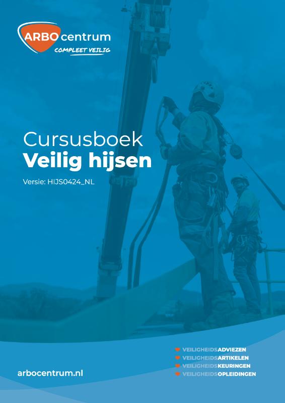 Omslag van ARBO centrum Boek Hijsen en aanslaan van lasten