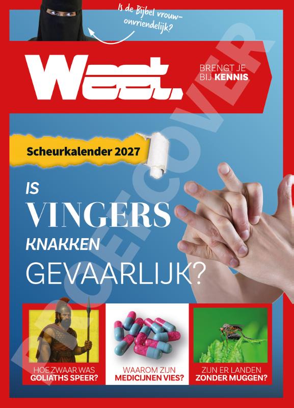 Omslag van Weet Scheurkalender 2027