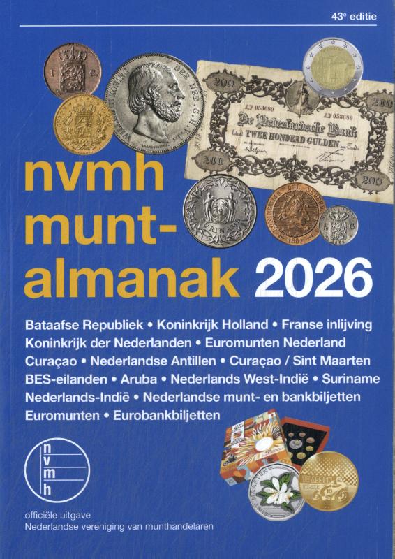 Omslag van NVMH Muntalmanak 2026
