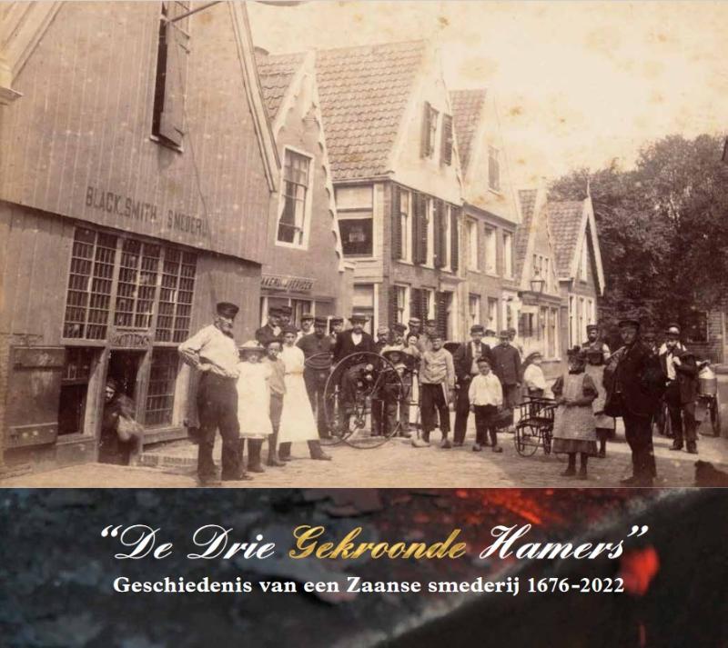 Omslag van "De Drie Gekroonde Hamers"