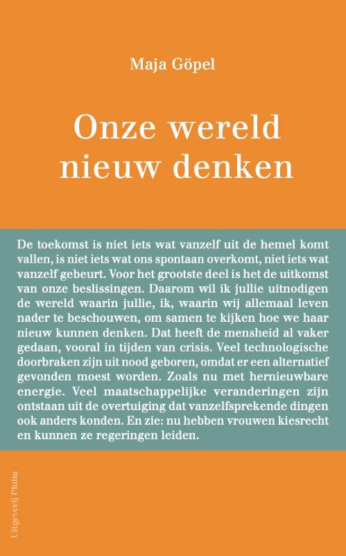 Omslag van Onze wereld nieuw denken