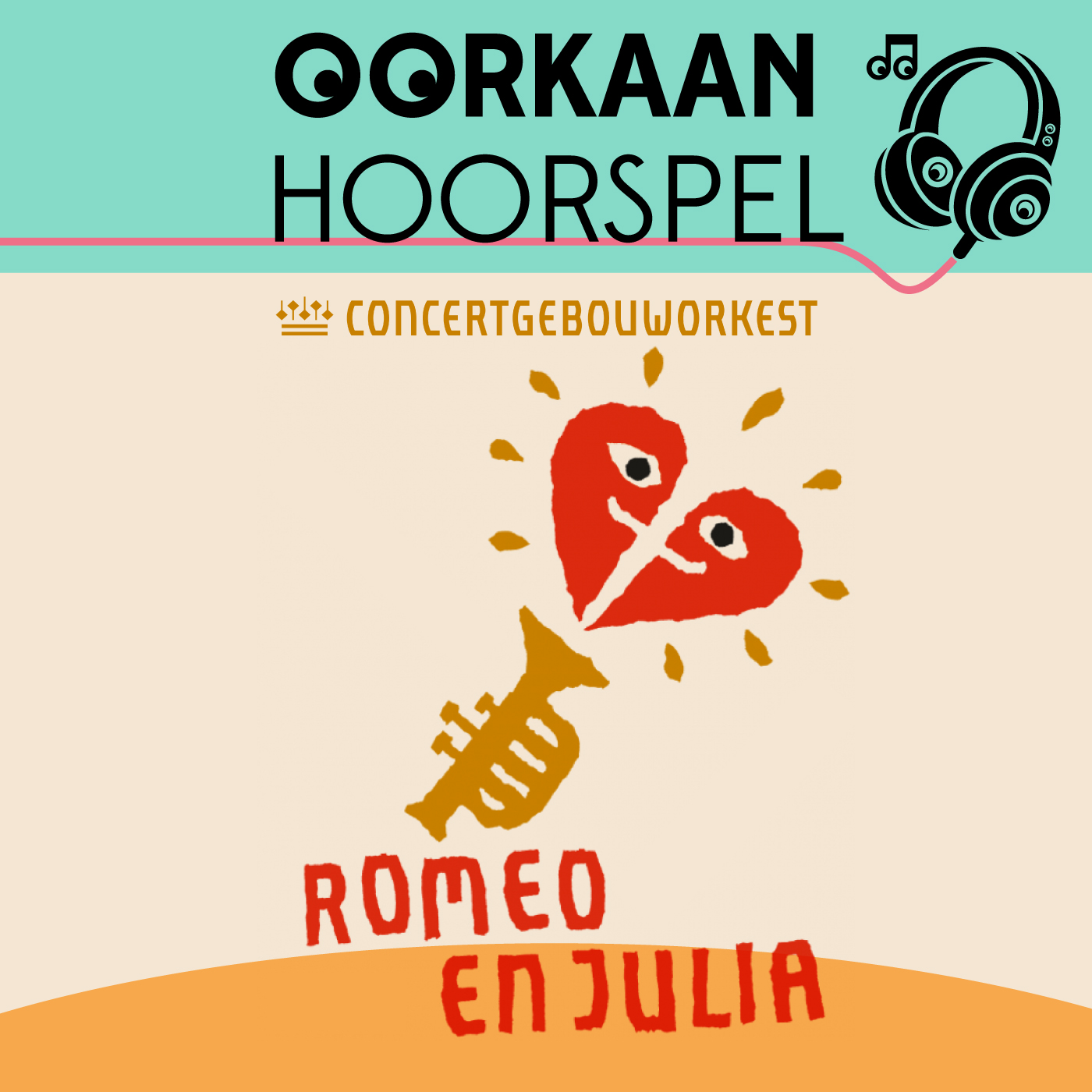 Omslag van Oorkaan Hoorspel Romeo en Julia