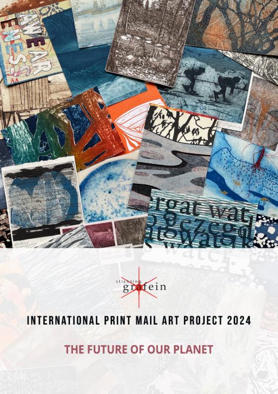 Omslag van International Print Mail Art Project 2024