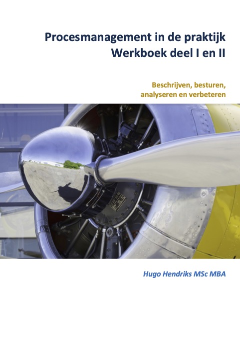 Omslag van Procesmanagement in de praktijk - Werkboek deel I en II