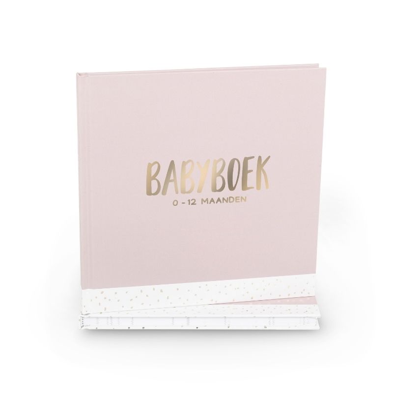 Omslag van Babyboek 0-12 maanden