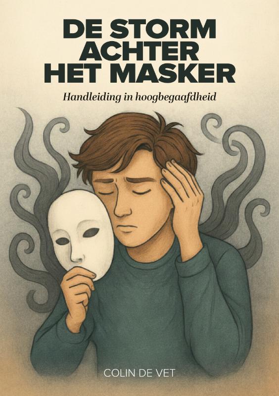 Omslag van De storm achter het masker