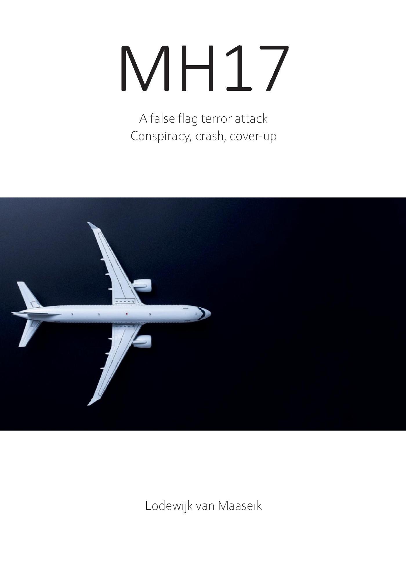 Omslag van MH17 A false flag terror attack