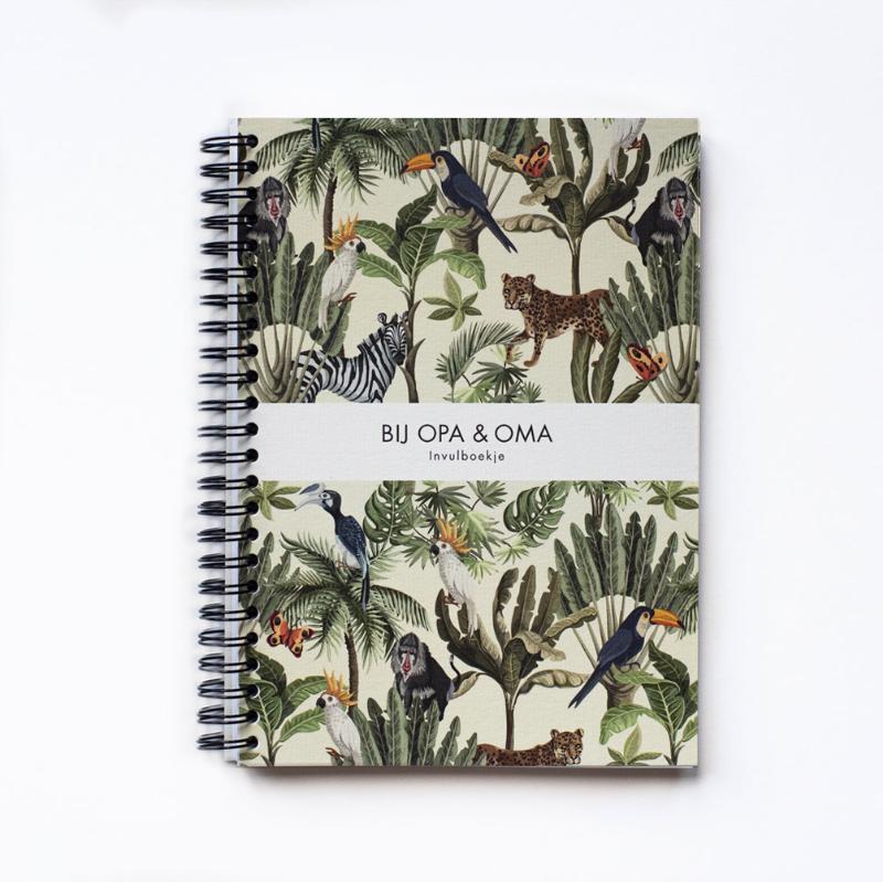 Omslag van Opa & oma invulboek