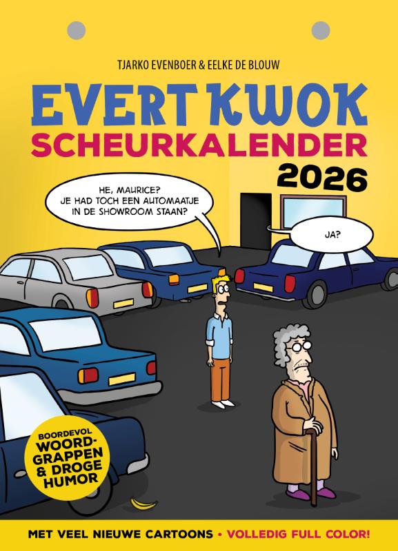 Omslag van Evert Kwok Scheurkalender 2026