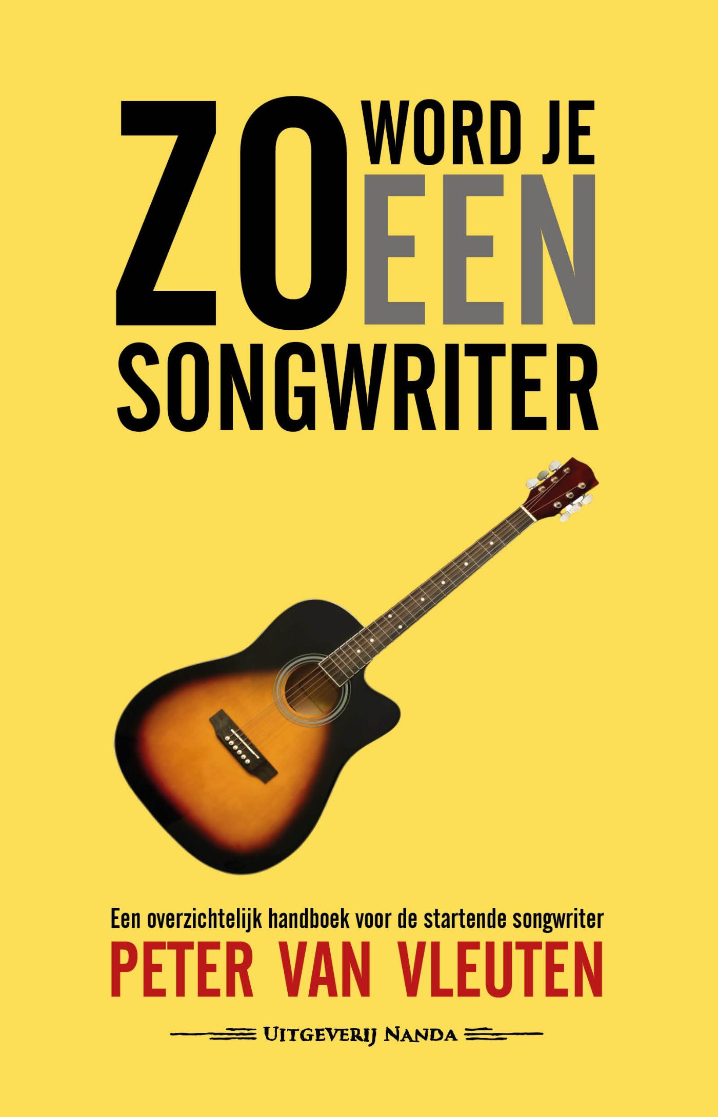 Omslag van Zo word je een songwriter