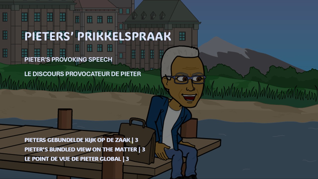 Omslag van PIETERS' PRIKKELSPRAAK