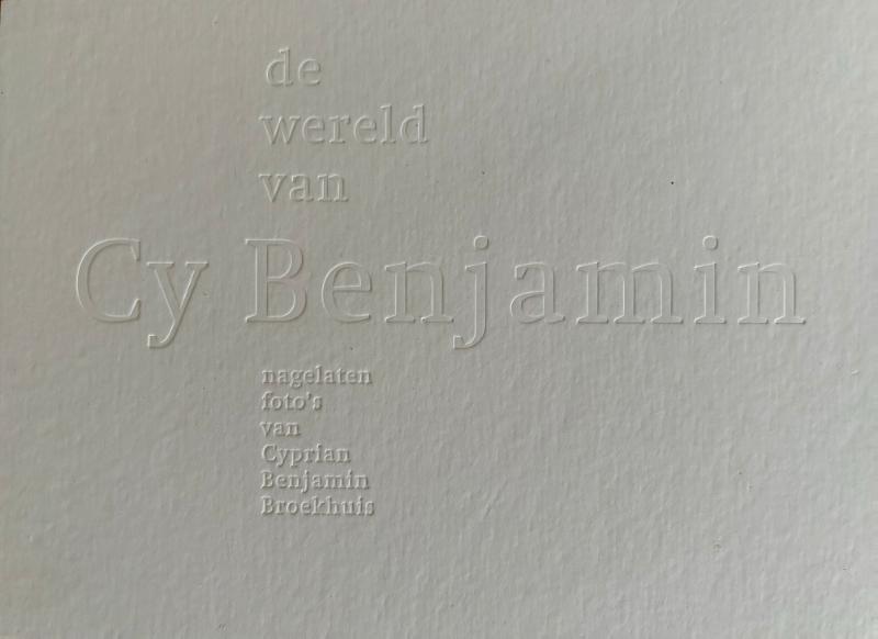 Omslag van De wereld van Cy Benjamin