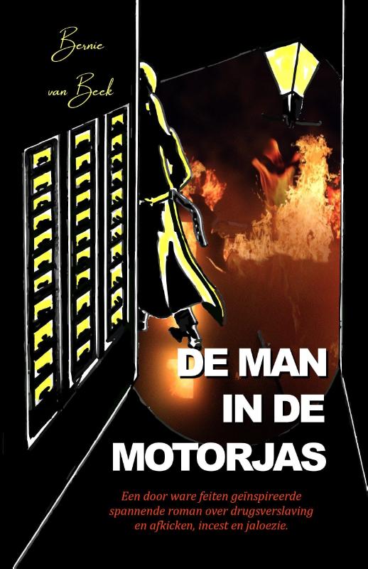 Omslag van DE MAN IN DE MOTORJAS