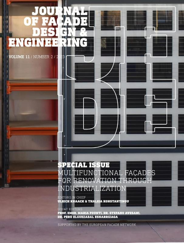 Omslag van Special Issue Multifunctional Façades for Renovation through Industrialization