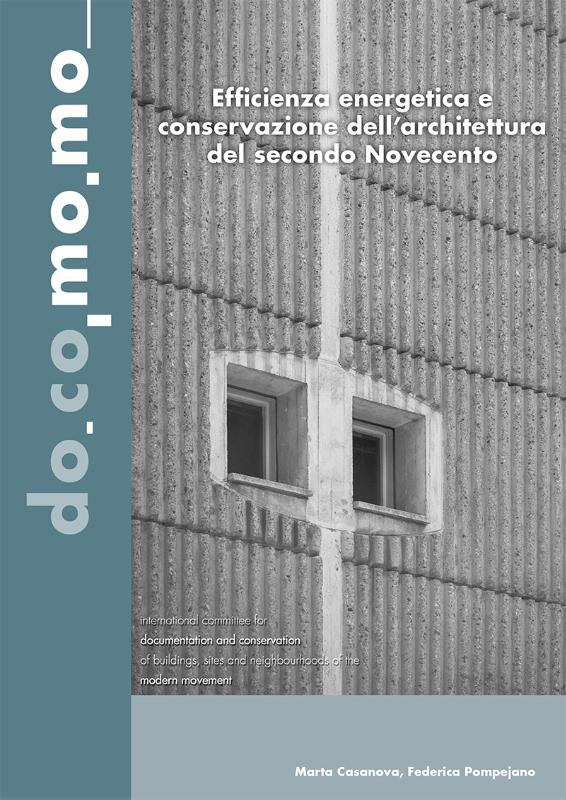Omslag van Efficienza Energetica e Conservazione dell’architettura del Secondo Novecento