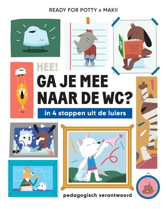 Omslag van Ga je mee naar de WC?